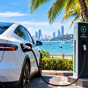 Как заряжать электромобиль(EV) и Plug-in гибрид(PHEV) в Паттайе | MAKS Car Rental
